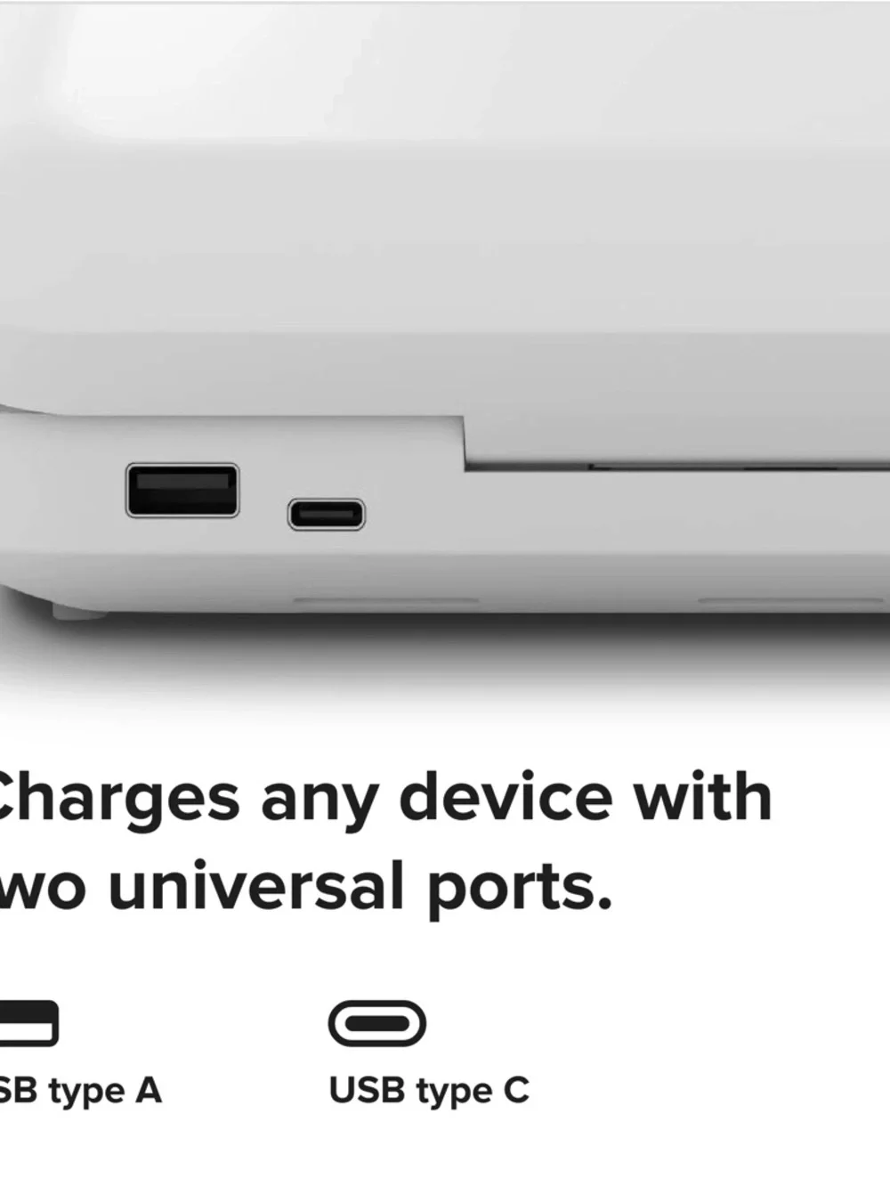 Phone Soap 3 UV Sanitizer and Charger - White